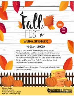 Fall Fest flyer