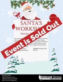 Santa's Workshop 2022 Sold Out